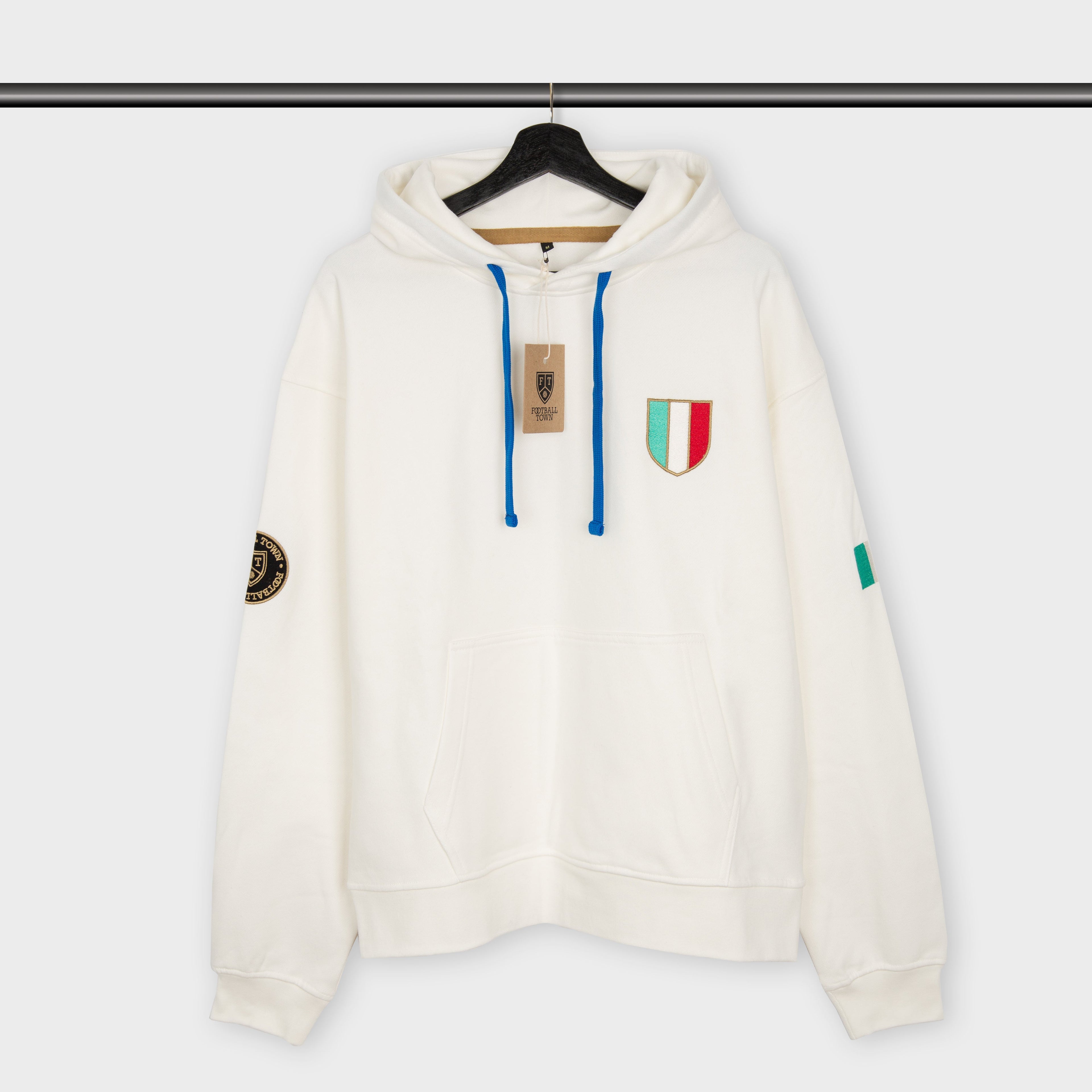 Hoodie Italy White