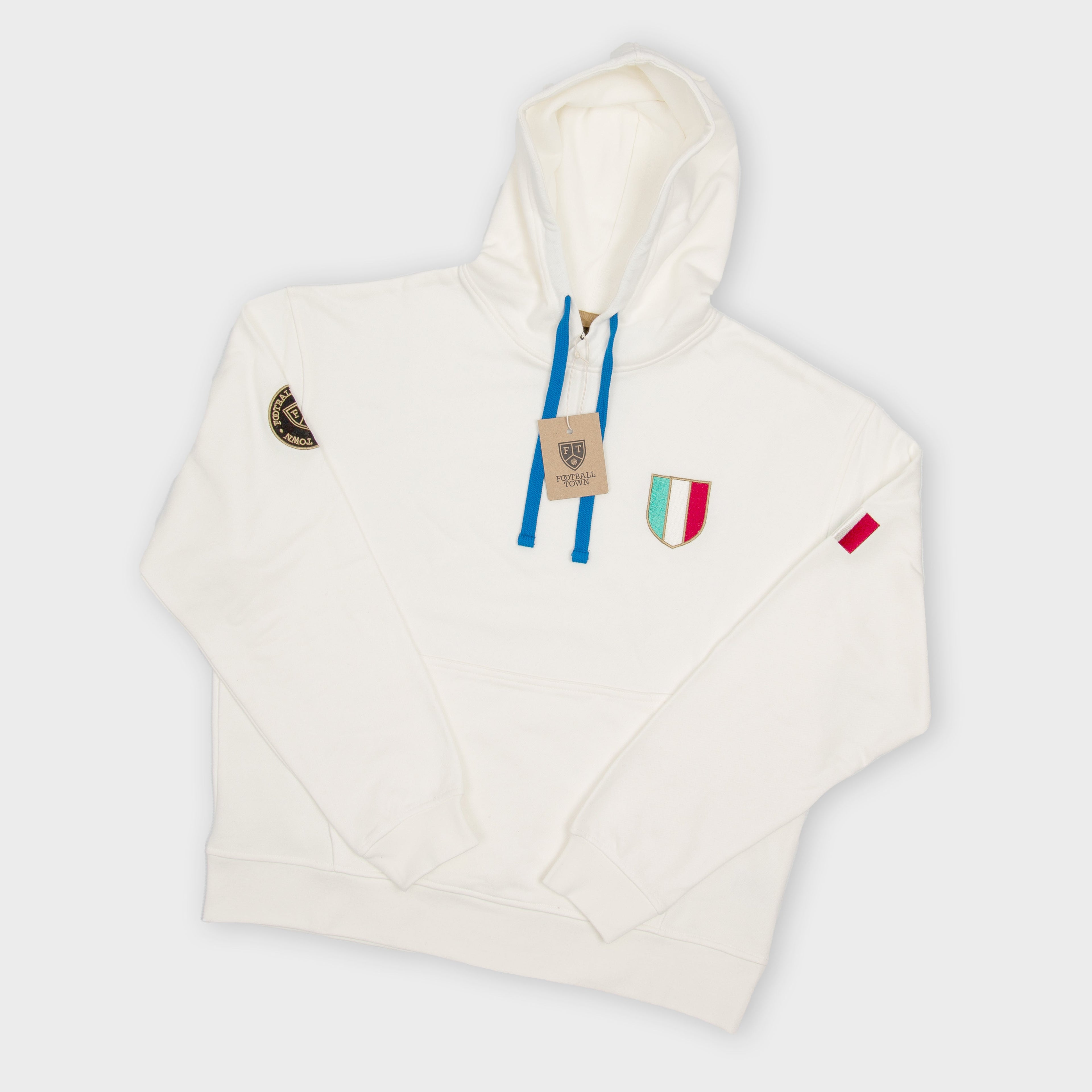 Hoodie Italy White