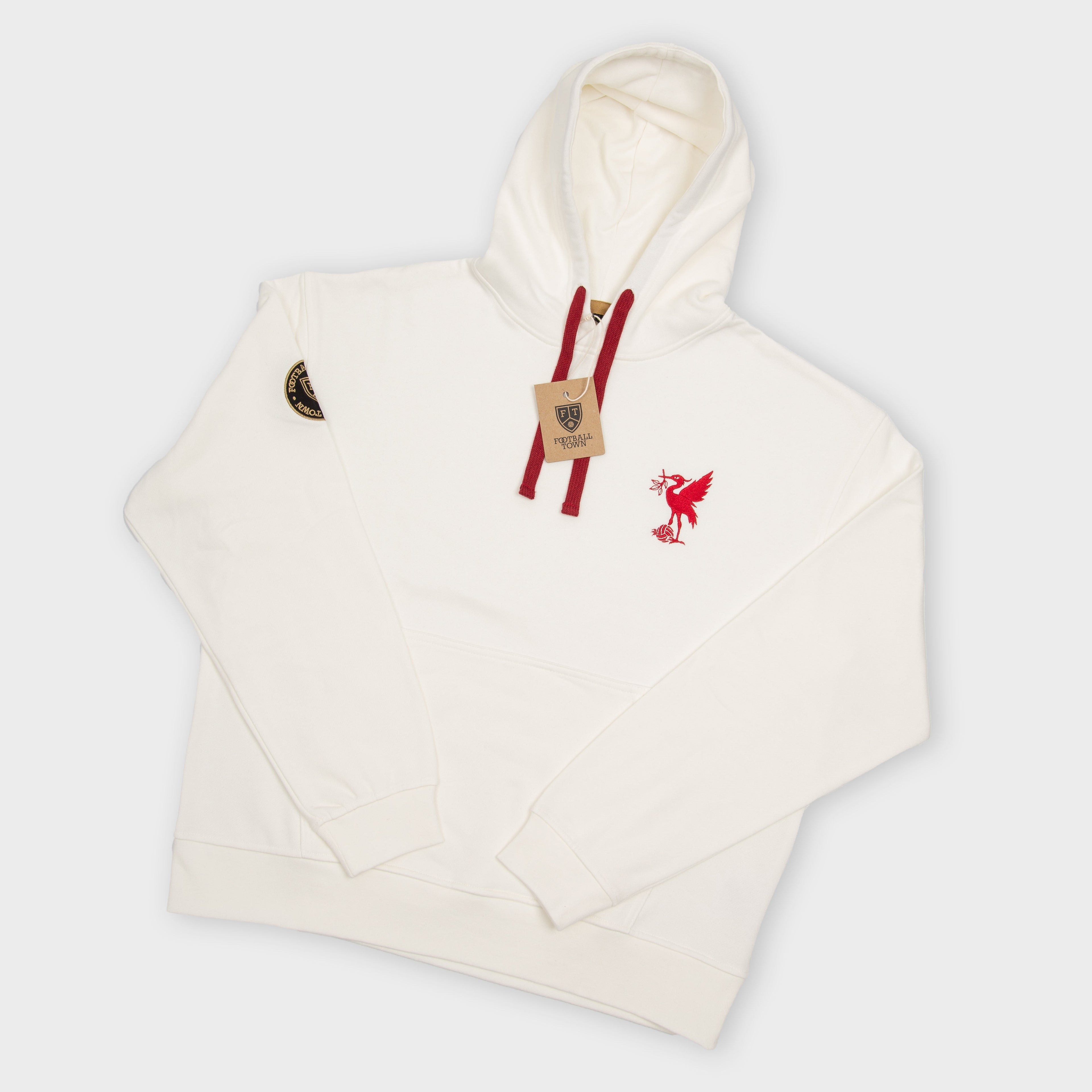 Hoodie The Bird White