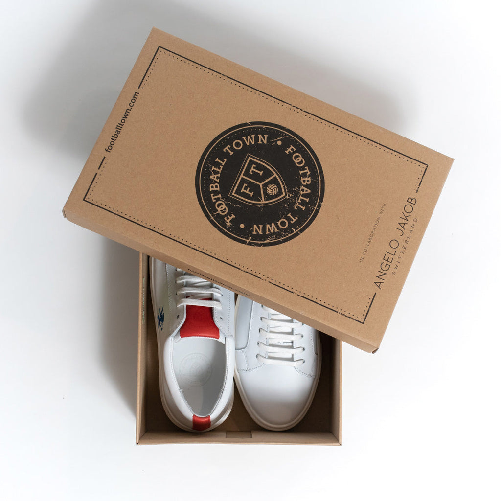 Sneaker Rampant Lion (White)