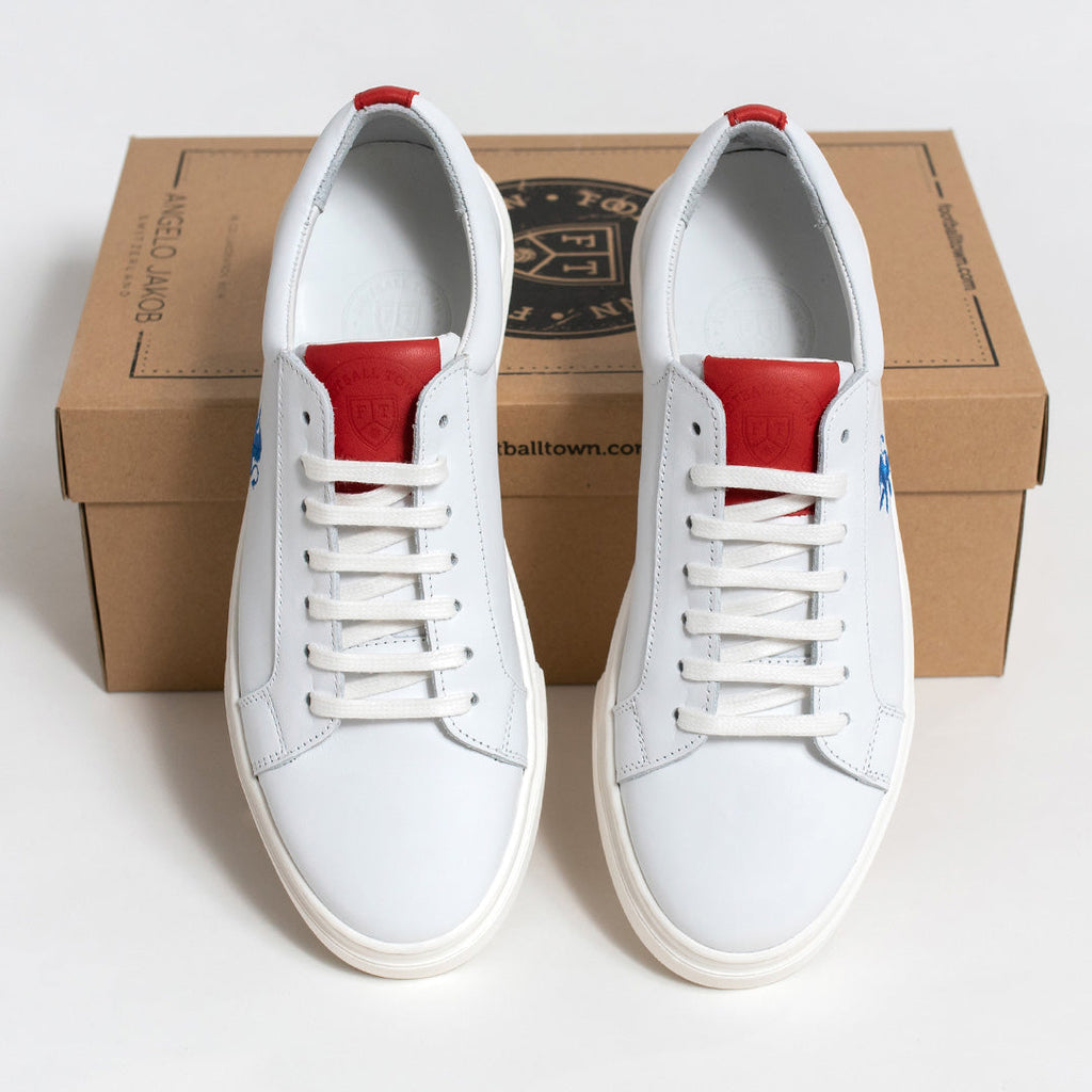 Sneaker Rampant Lion (White)