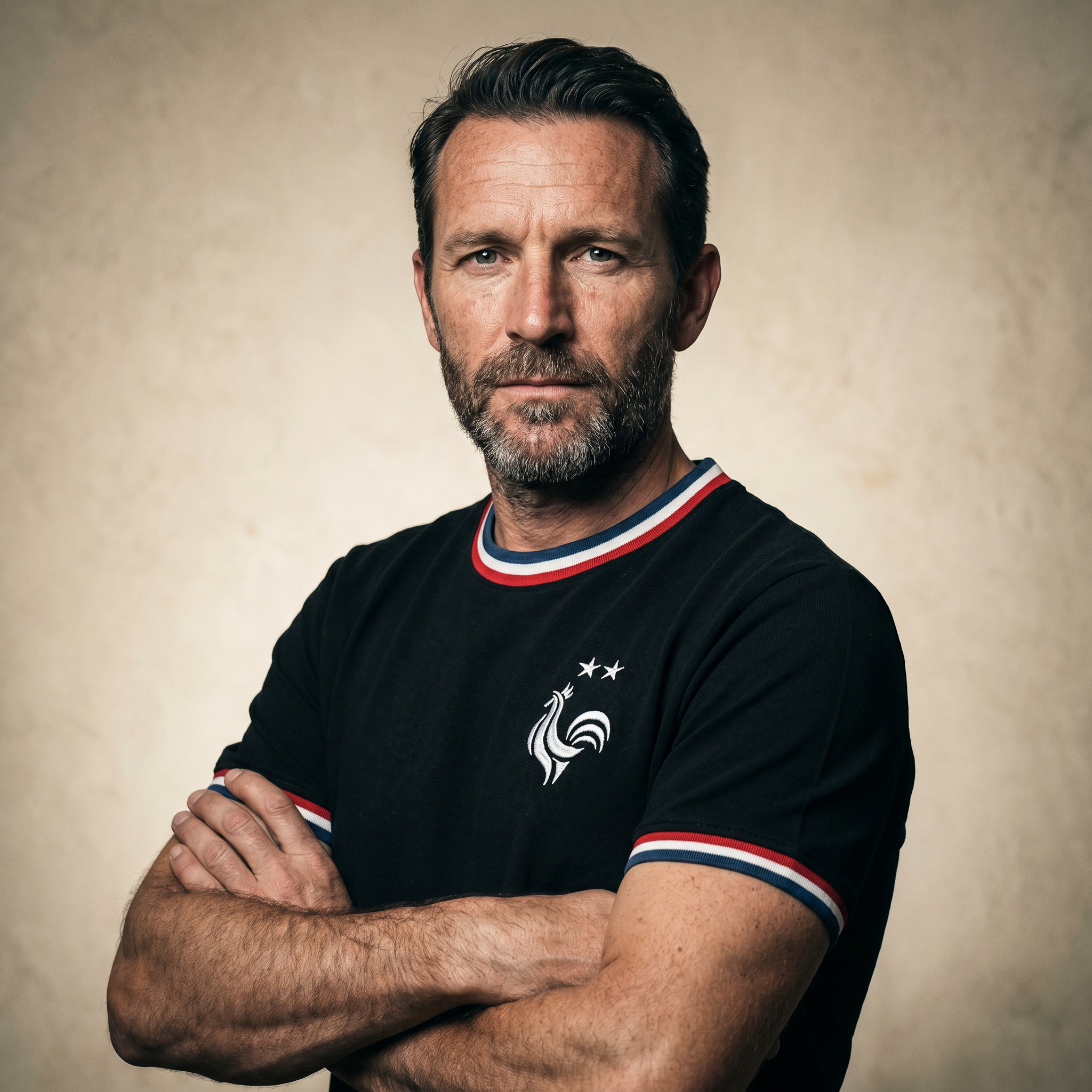 France Les Bleus Black