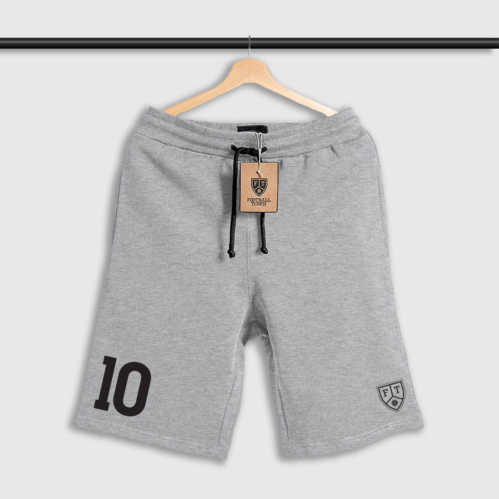 Town FC Grey Short Number 10